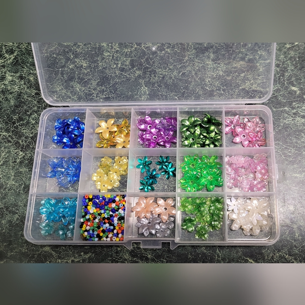 Assorted Flower Bead Collection - Picture 3 of 14